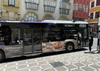 Autobús gratis en Andalucía.