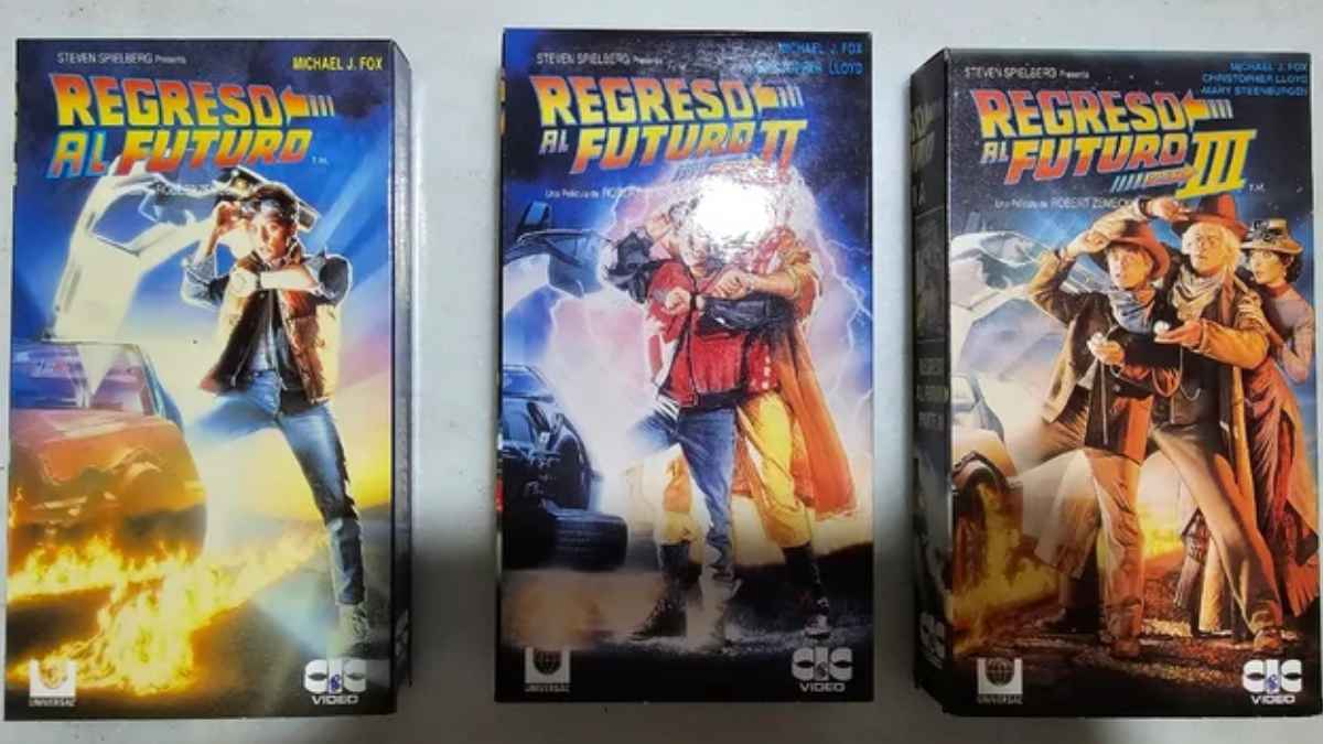 Precio VHS Regreso al Futuro.