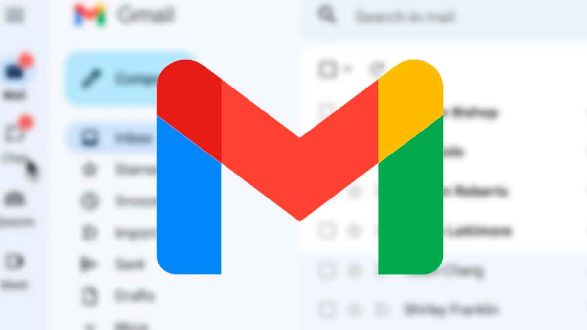 Logo de Gmail sobre bandeja de entrada para liberar 15 GB gratis sin borrar correos electrónicos