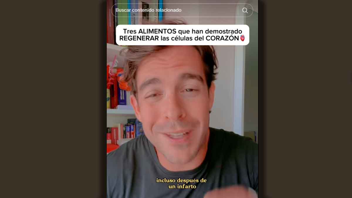 Aurelio Rojas cardiólogo explica tres alimentos que regeneran las células del corazón tras un infarto