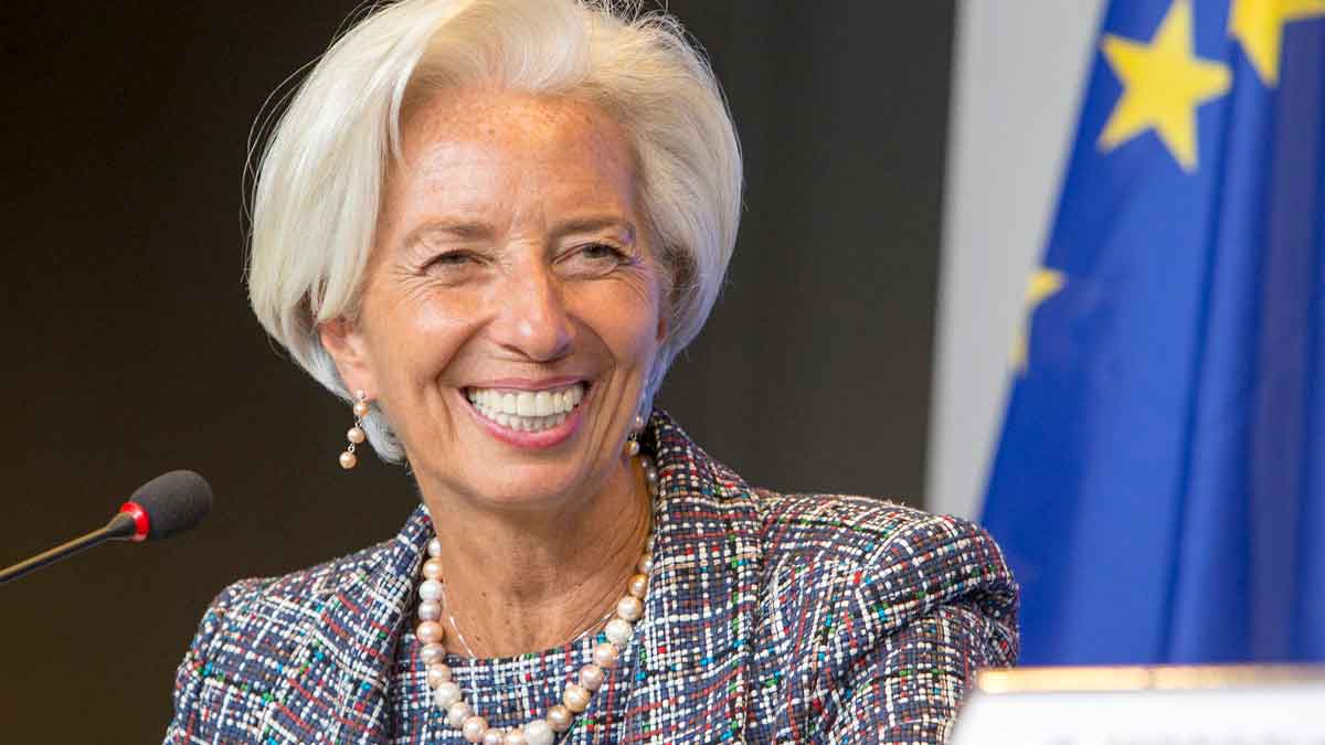 Presidenta del BCE durante rueda de prensa sobre euríbor y tipos de interés en septiembre