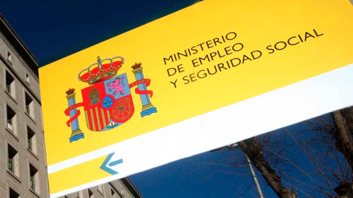 Ministerio de Empleo y Seguridad Social pensiones de jubilación régimen general 1753 euros