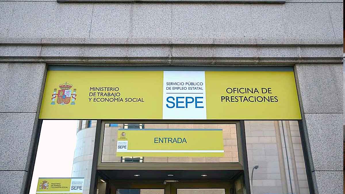 Oficina de prestaciones del SEPE del Ministerio de Trabajo en España