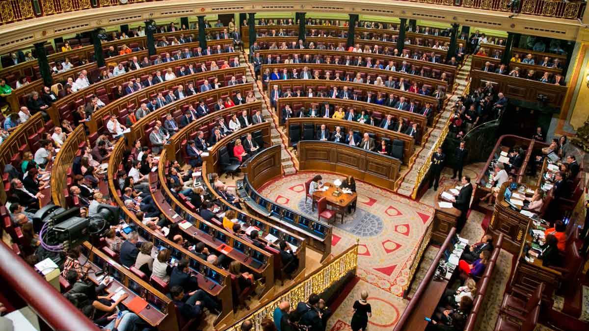 Sesión plenaria en el Congreso durante el debate sobre la moción para eliminar penalizaciones en la jubilación anticipada de largas carreras de cotización