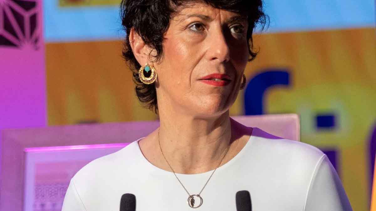 La ministra interviene en un acto oficial sobre los nuevos cambios en la jubilación anticipada forzosa de la Seguridad Social en 2025