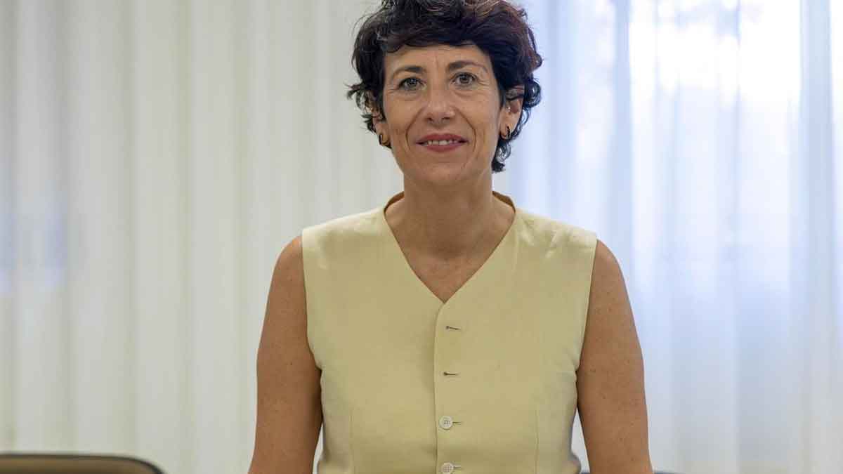 Responsable del Ministerio de Inclusión durante el anuncio de la subida del Ingreso Mínimo Vital en 2026