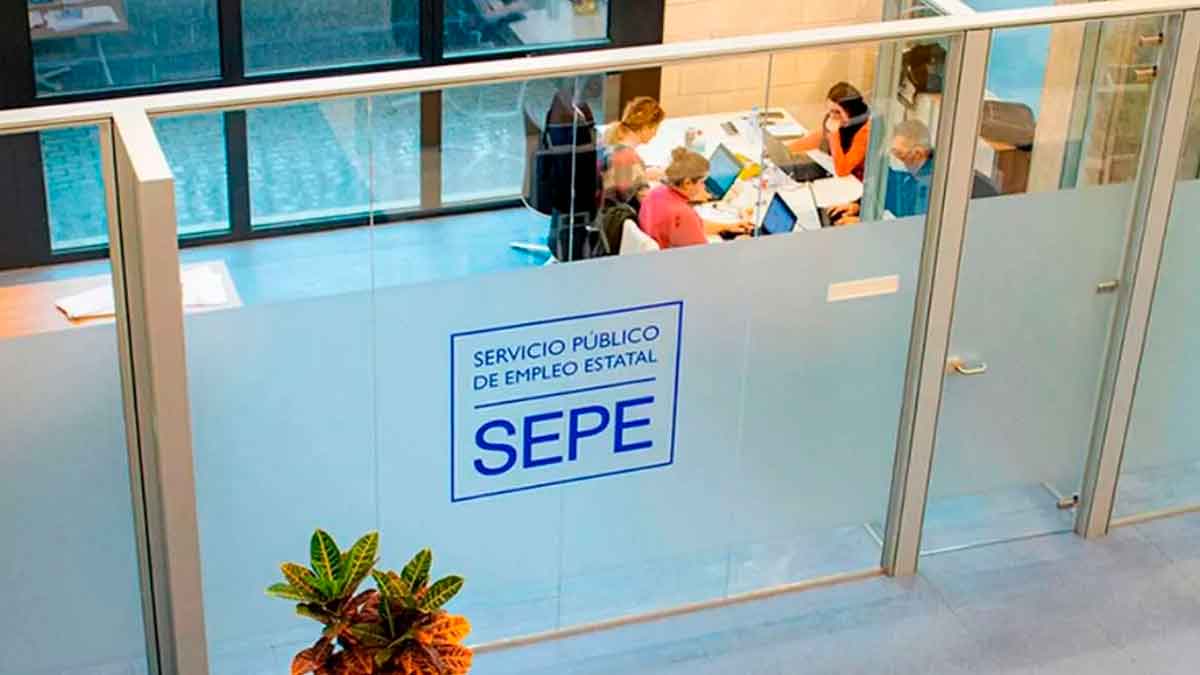 Oficina del SEPE donde se tramita el subsidio especial de 600 euros con solo dos meses cotizados