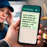 Un despido durante una baja médica acaba siendo nulo, aunque la empleada lo solicitase por WhatsApp