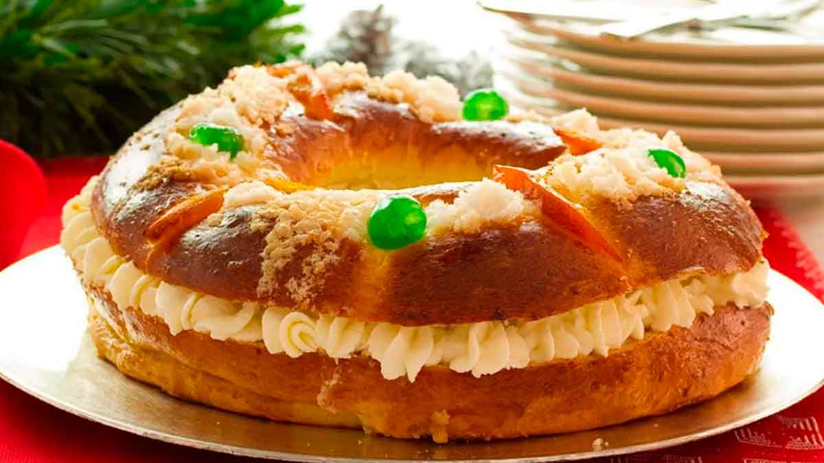Roscón de Reyes relleno de nata de supermercado analizado por la OCU