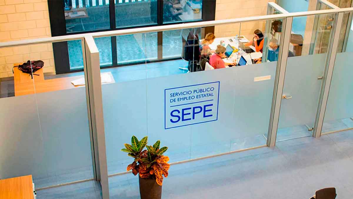 Oficina del SEPE donde se gestionan solicitudes del subsidio para mayores de 52 años