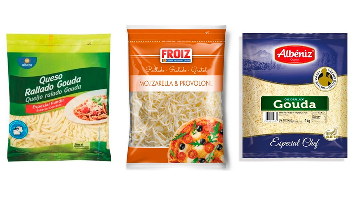 Queso rallado de las marcas Alteza, Froiz y Albéniz afectado por alerta alimentaria en Andalucía