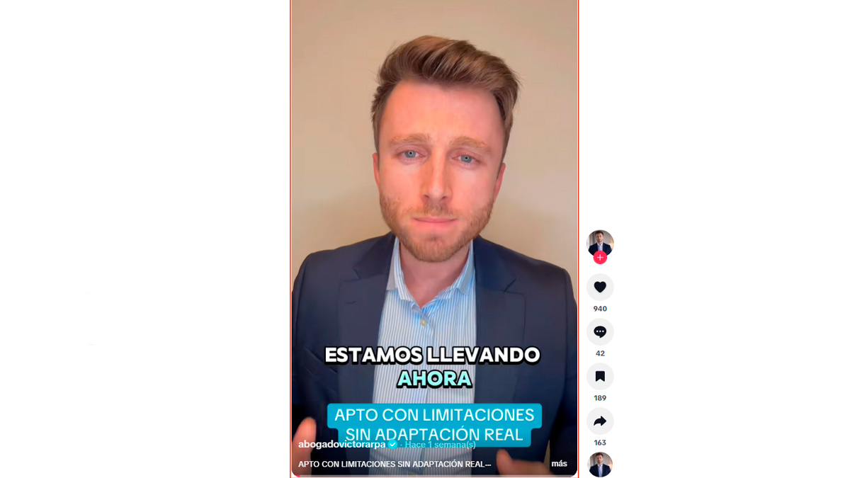 El autodespido con indemnización y paro “es posible si vuelves apto con limitaciones”