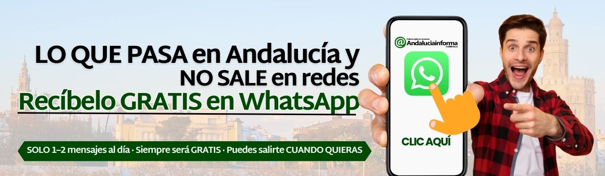 Canal de WhatsApp de Andalucía Informa para recibir noticias de Andalucía