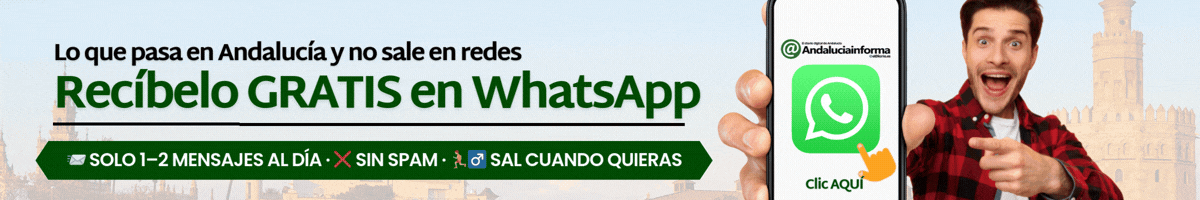 Canal de WhatsApp de Andalucía Informa para recibir noticias de Andalucía