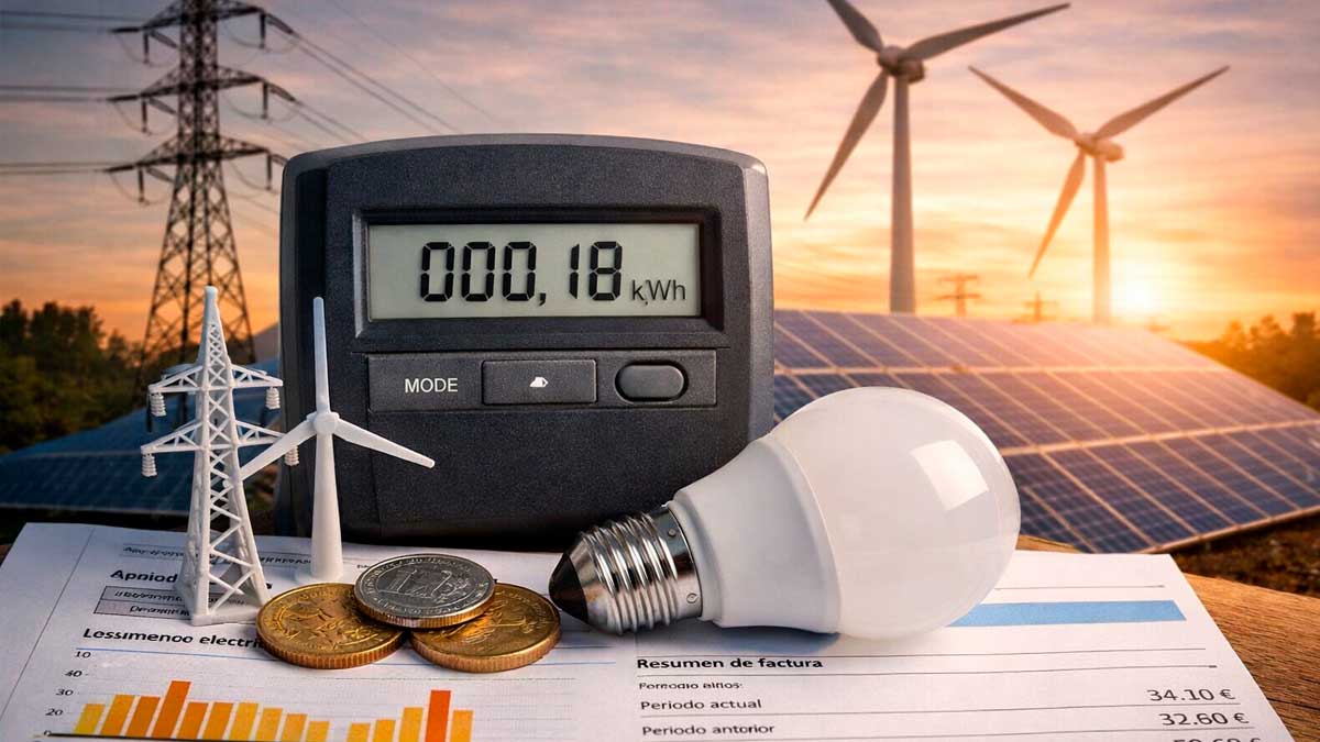 La luz se desploma a mínimos históricos en plena crisis energética