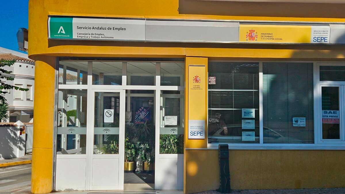 Oficina del SEPE y Servicio Andaluz de Empleo en Andalucía donde se tramitan subsidios por desempleo