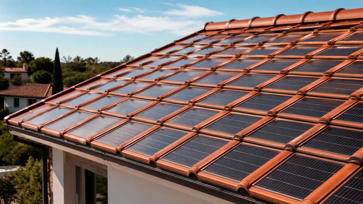 Andalucía apuesta por tejas solares que producen electricidad sin impacto visual