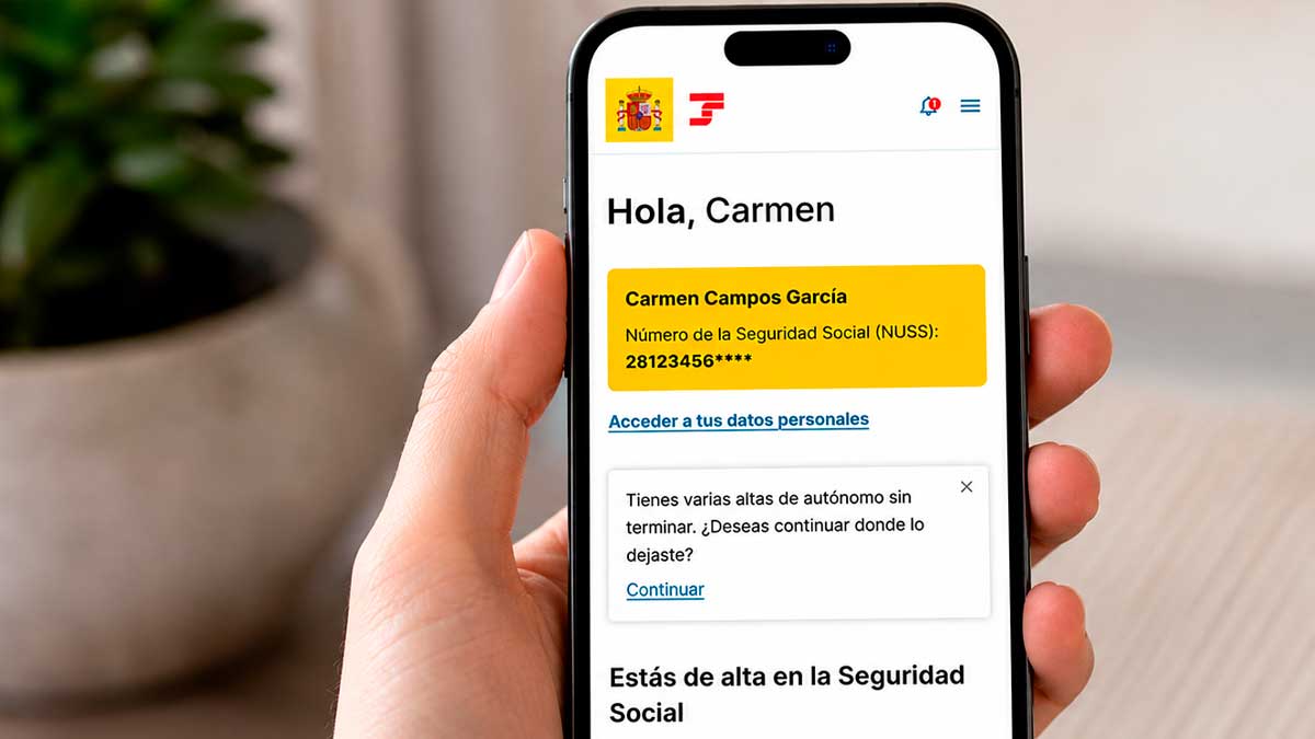 Guía para actualizar tus datos personales en la Seguridad Social desde el móvil
