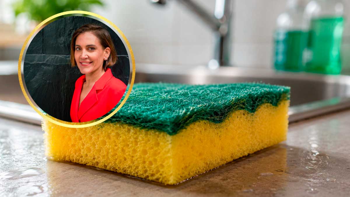 Boticaria García advierte del error con el estropajo que puede llenar tu cocina de millones de bacterias