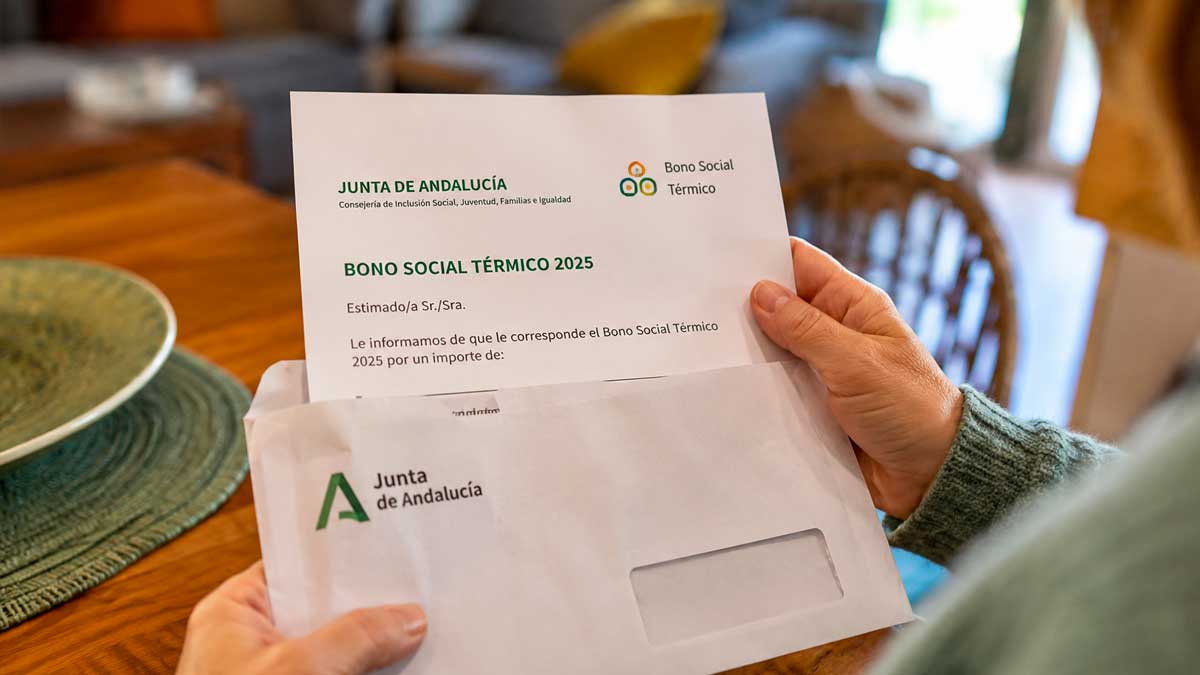 Miles de andaluces recibirán una carta con una ayuda de hasta 400 euros sin solicitarla