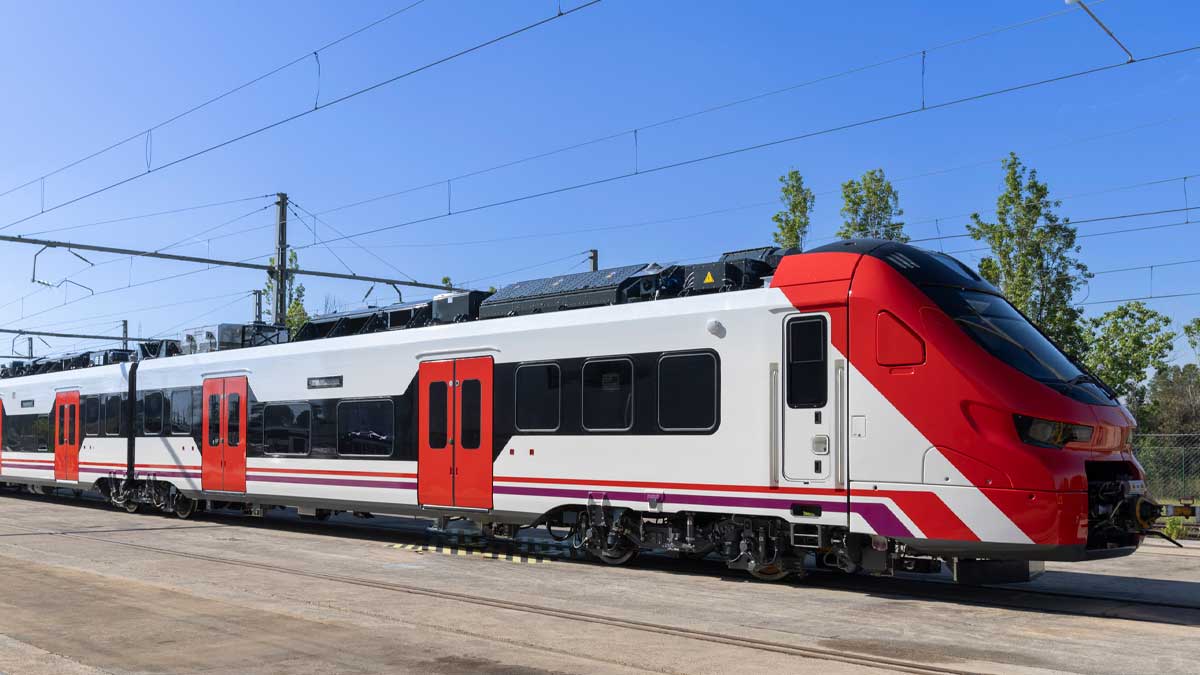 Tren S452 de gran capacidad de Renfe previsto para el Cercanías de Málaga.